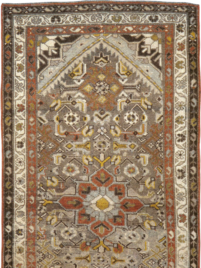 Vintage Persian Malayer Runner, No.23224 - Gss