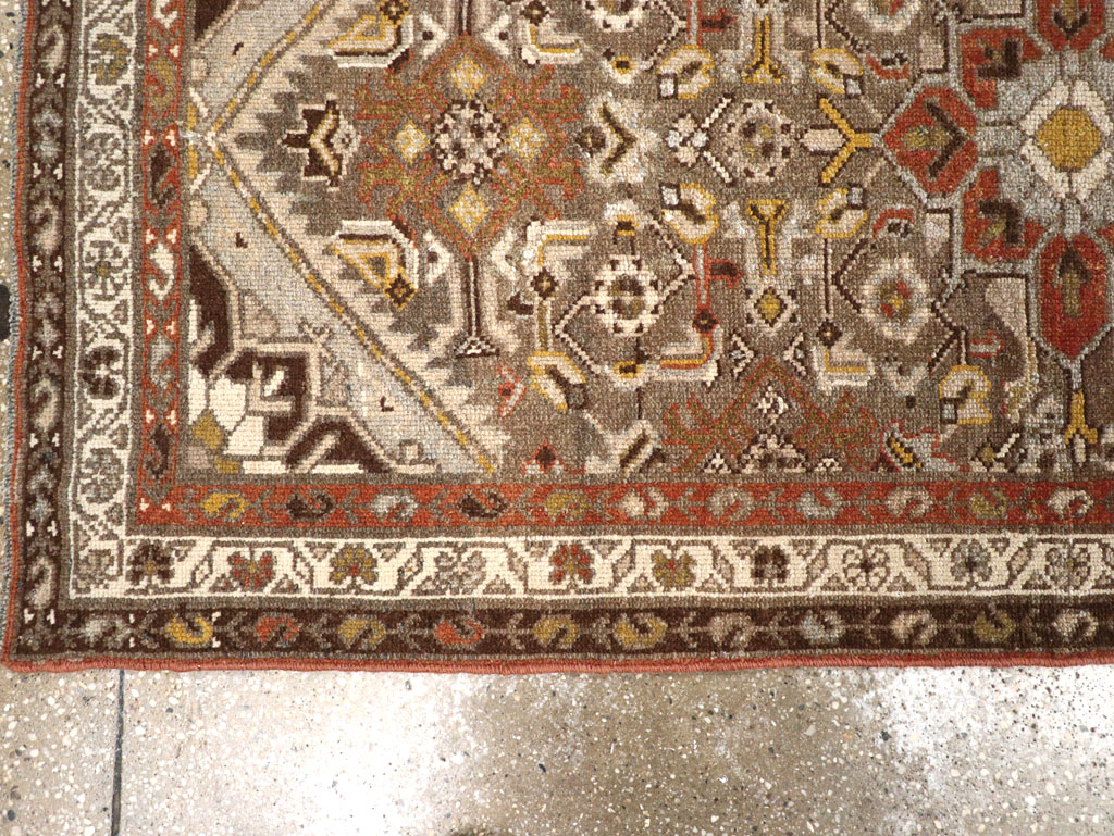 Vintage Persian Malayer Runner, No.23224 - Gss