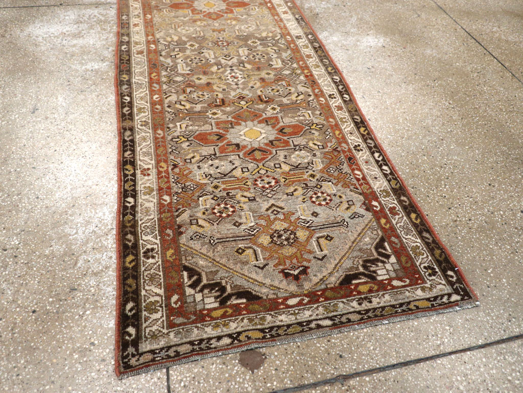 Vintage Persian Malayer Runner, No.23224 - Gss