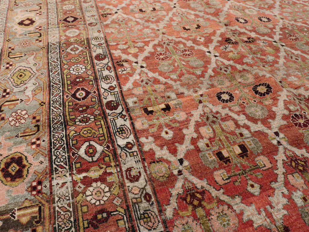 Antique Persian Bidjar Carpet, No.23226 - Gss