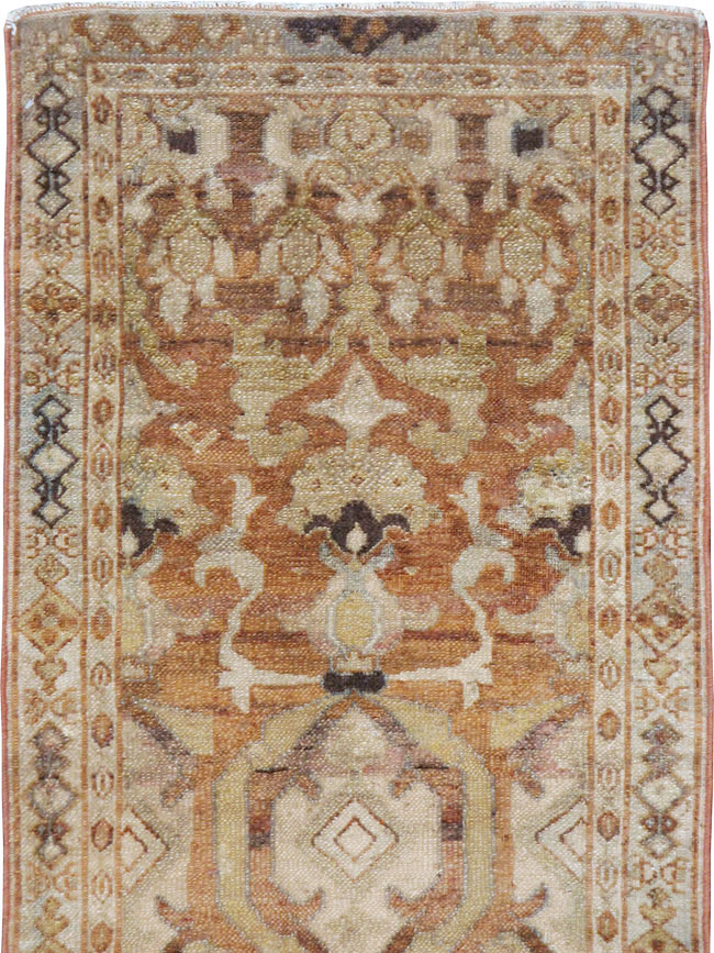 Vintage Persian Malayer Runner, No.23232 - Gss