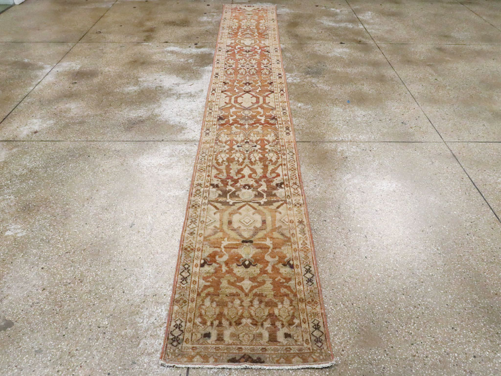 Vintage Persian Malayer Runner, No.23232 - Gss
