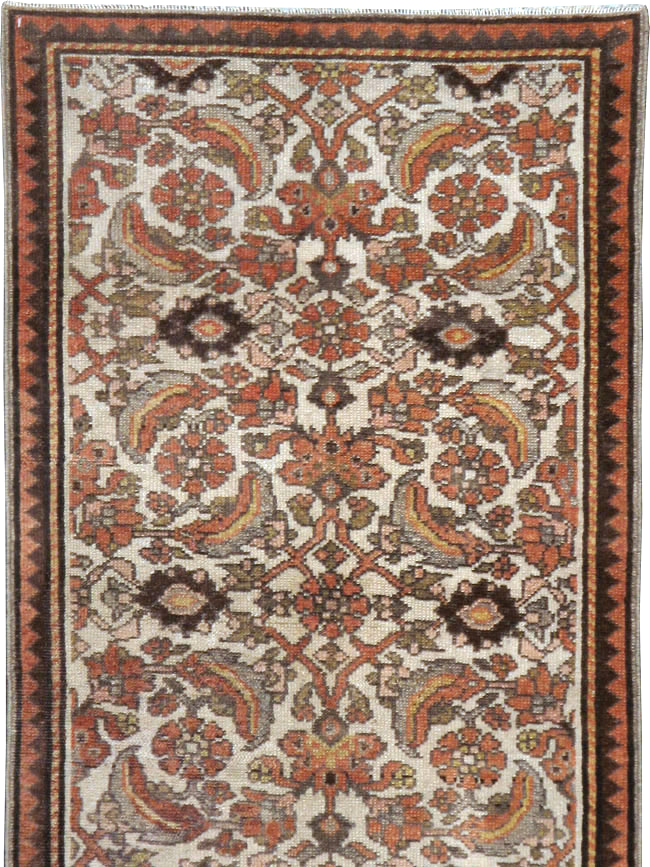 Vintage Persian Malayer Runner, No.23233 - Gss