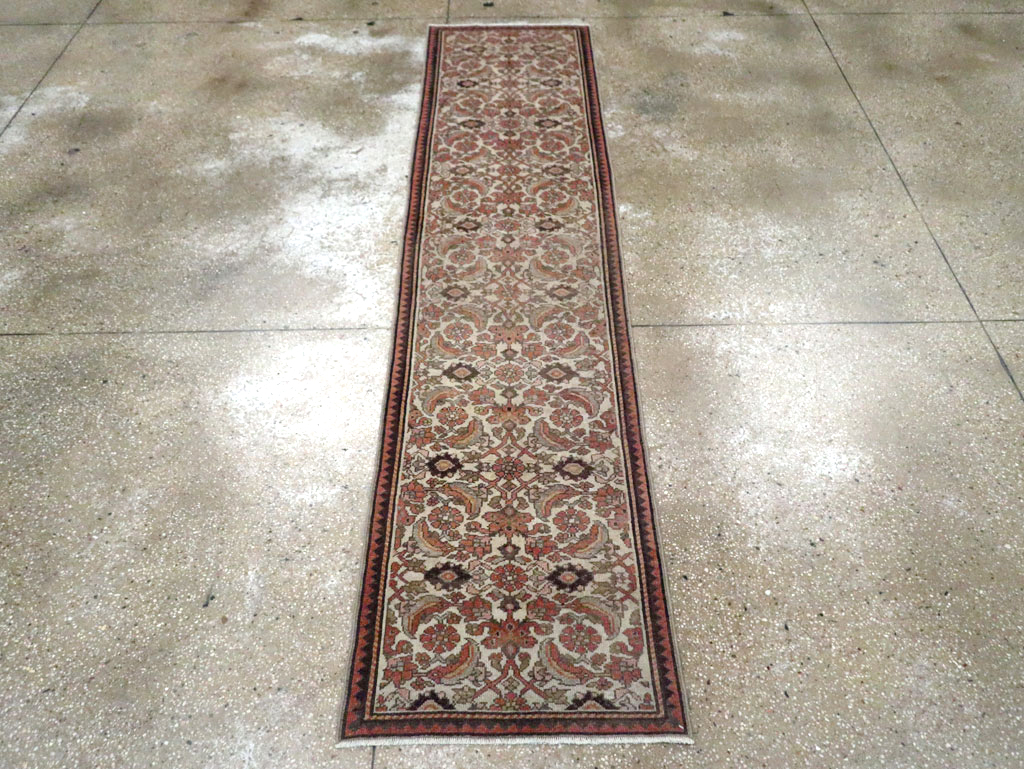 Vintage Persian Malayer Runner, No.23233 - Gss