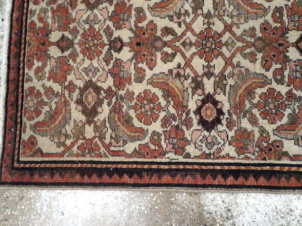 Vintage Persian Malayer Runner, No.23233 - Gss