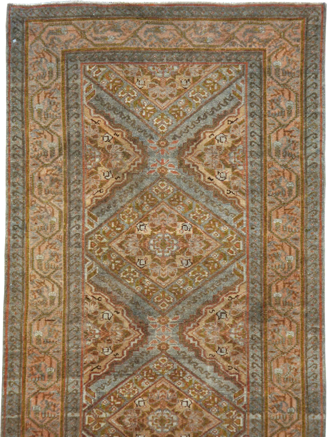 Vintage Persian Malayer Runner, No.23234 - Gss