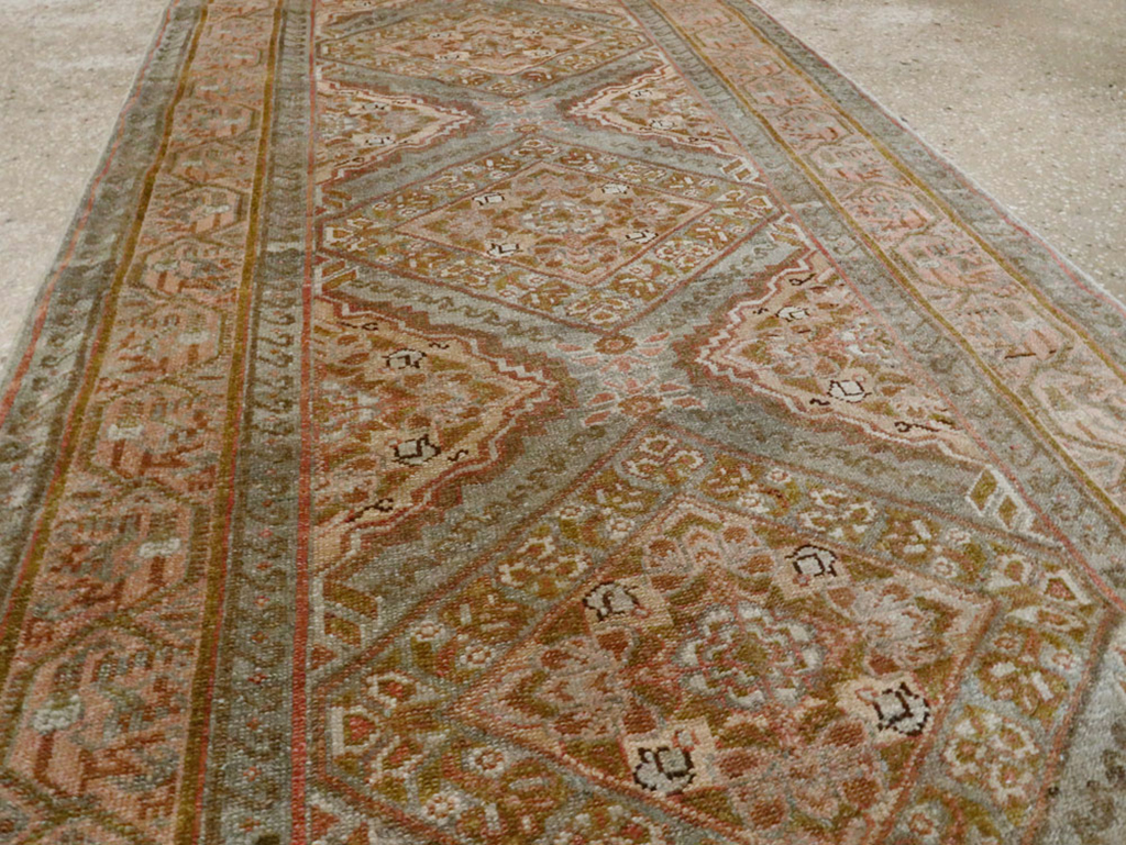 Vintage Persian Malayer Runner, No.23234 - Gss
