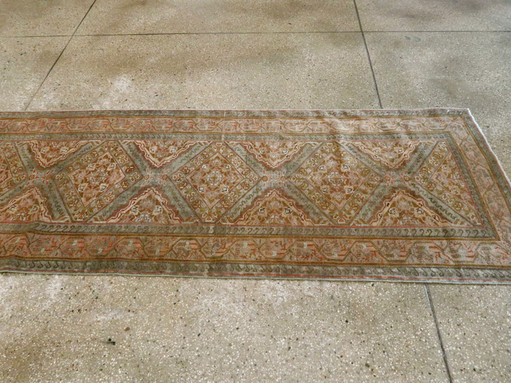 Vintage Persian Malayer Runner, No.23234 - Gss