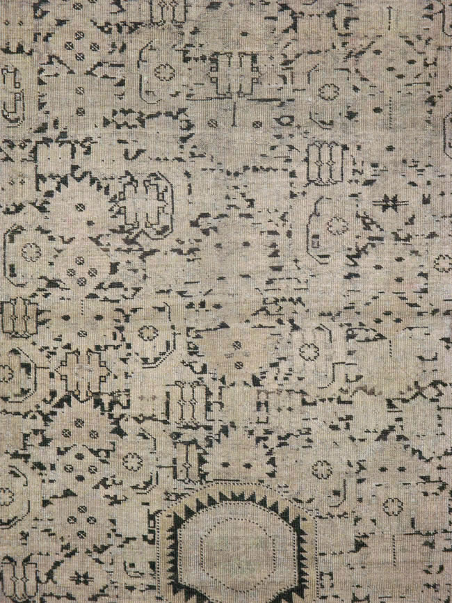 Antique Afghan Beshir Carpet, No.23236 - Gss