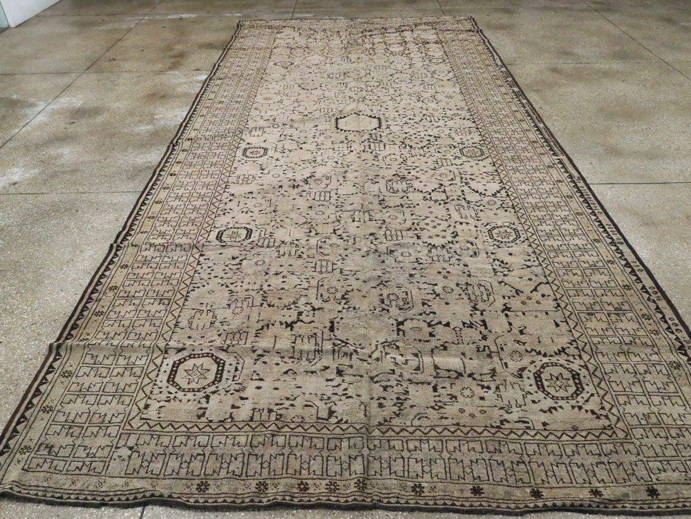 Antique Afghan Beshir Carpet, No.23236 - Gss