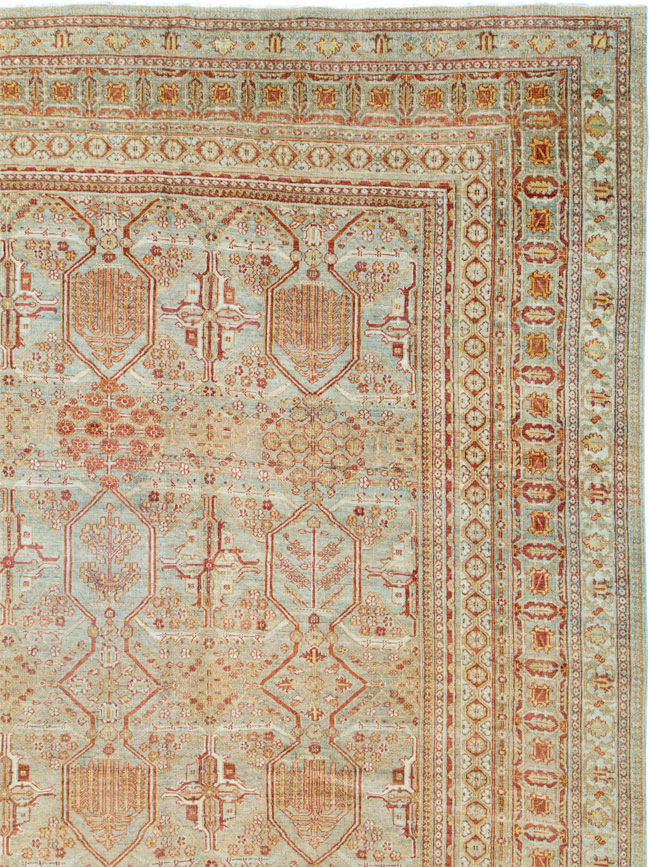 Vintage Persian Joshegan Carpet, No.23238 - Gss