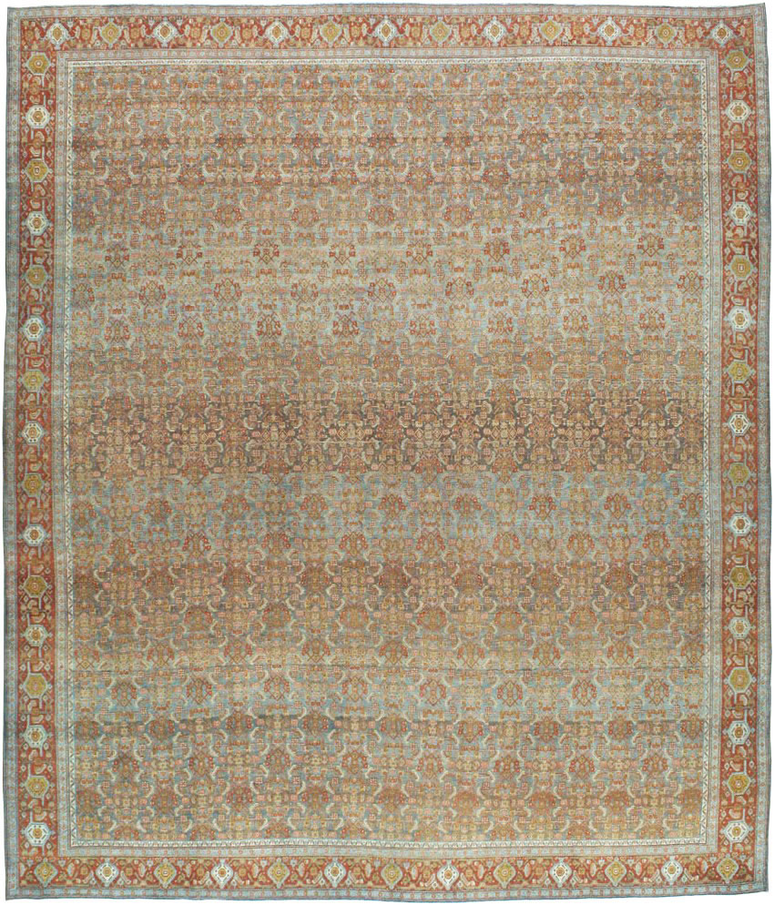 Antique Persian Senneh Carpet, No.23239 - Gss