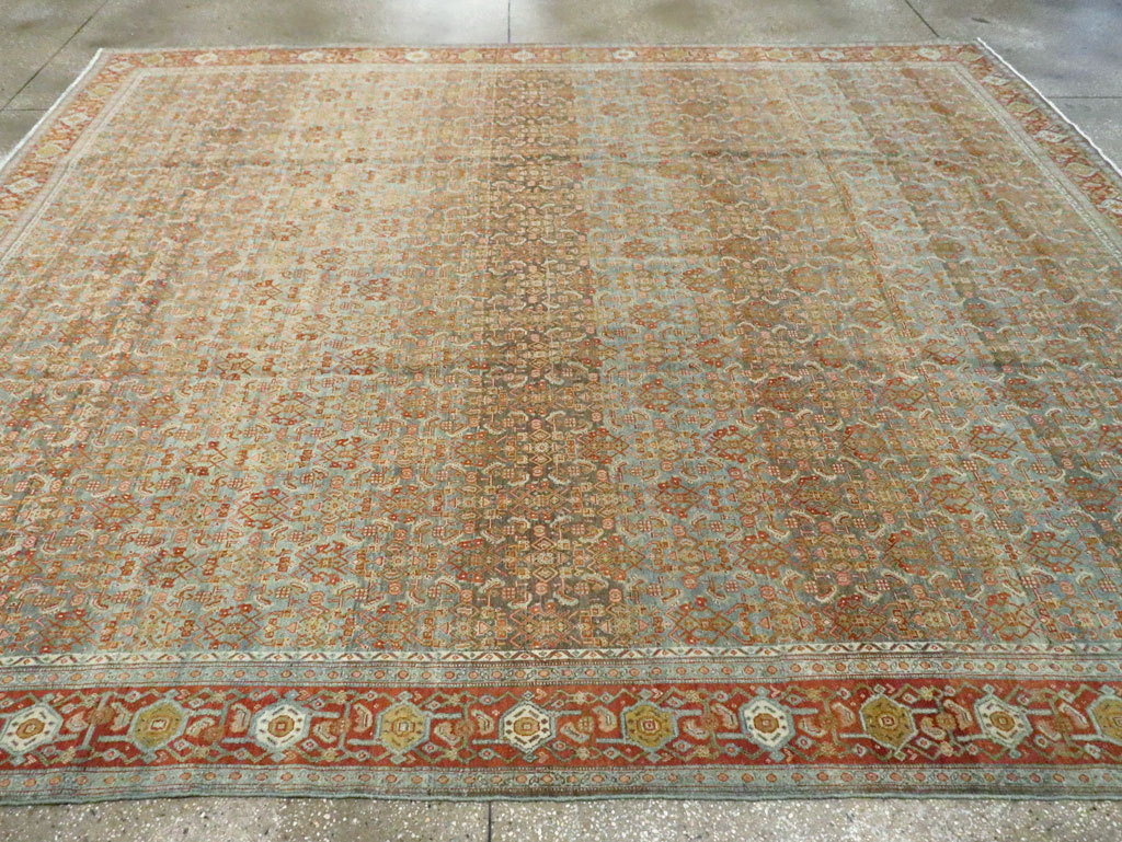 Antique Persian Senneh Carpet, No.23239 - Gss