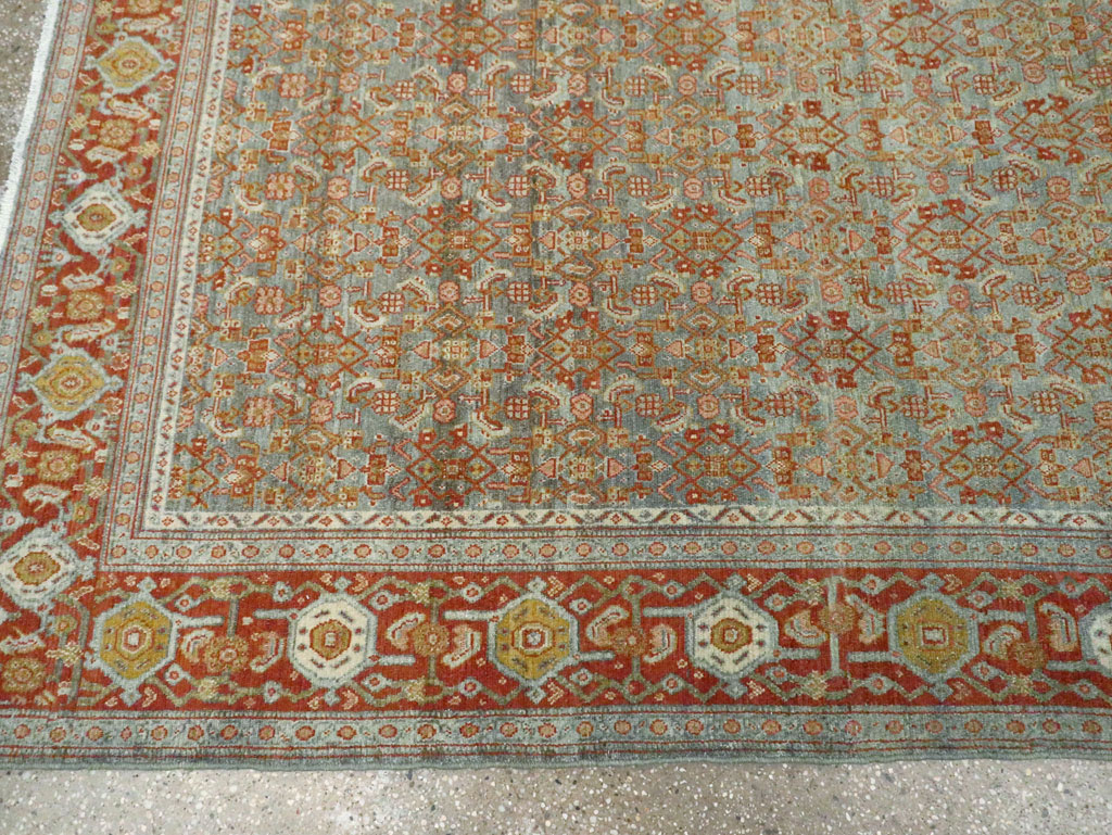 Antique Persian Senneh Carpet, No.23239 - Gss