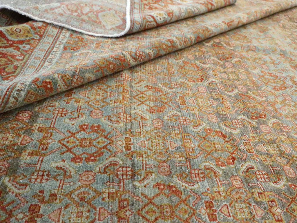 Antique Persian Senneh Carpet, No.23239 - Gss