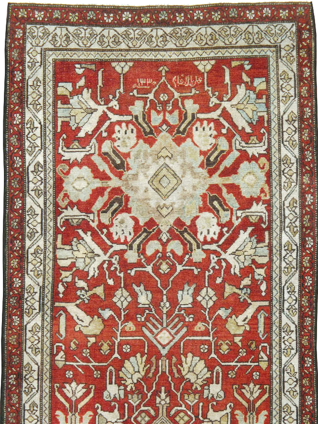Vintage Persian Malayer Runner, No.23240 - Gss