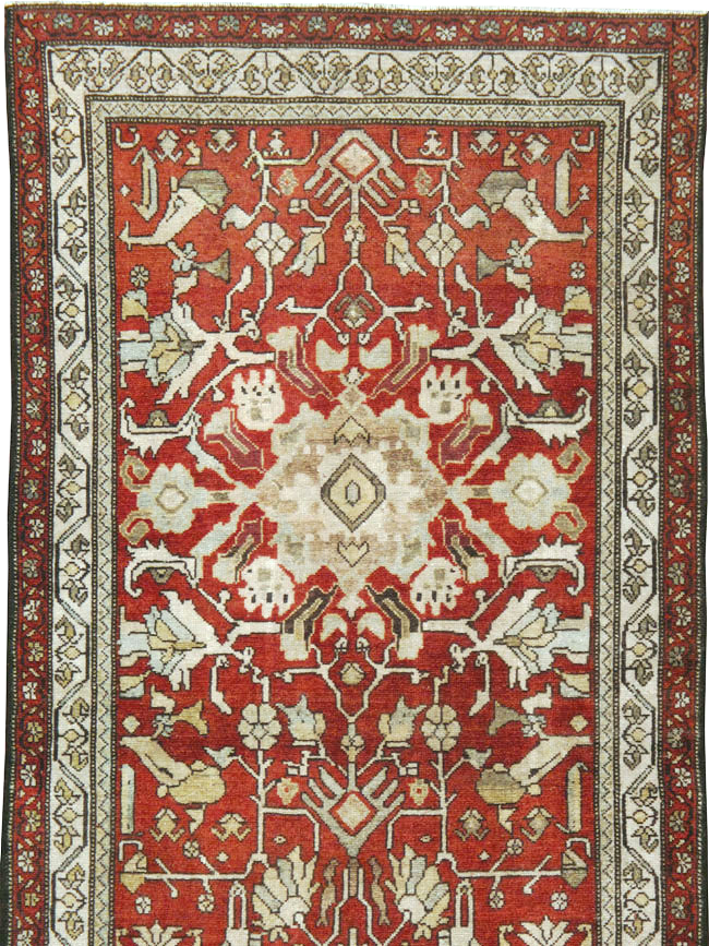 Vintage Persian Malayer Runner, No.23240 - Gss