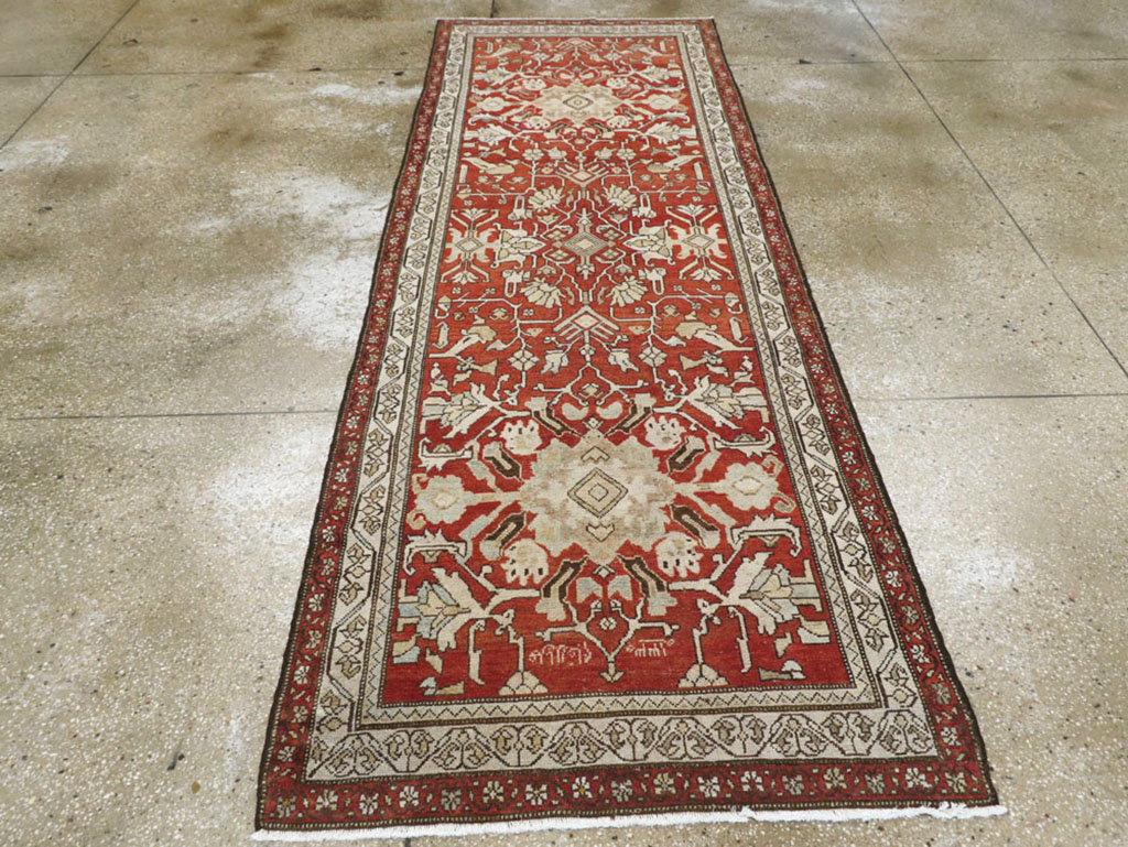 Vintage Persian Malayer Runner, No.23240 - Gss