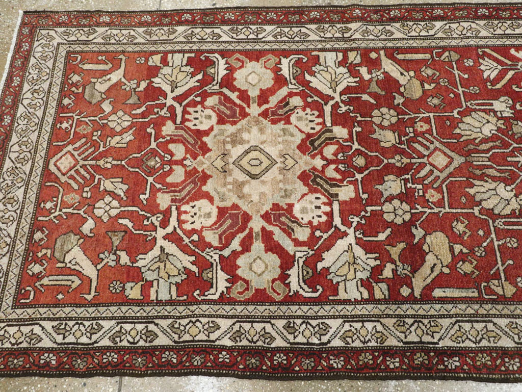Vintage Persian Malayer Runner, No.23240 - Gss