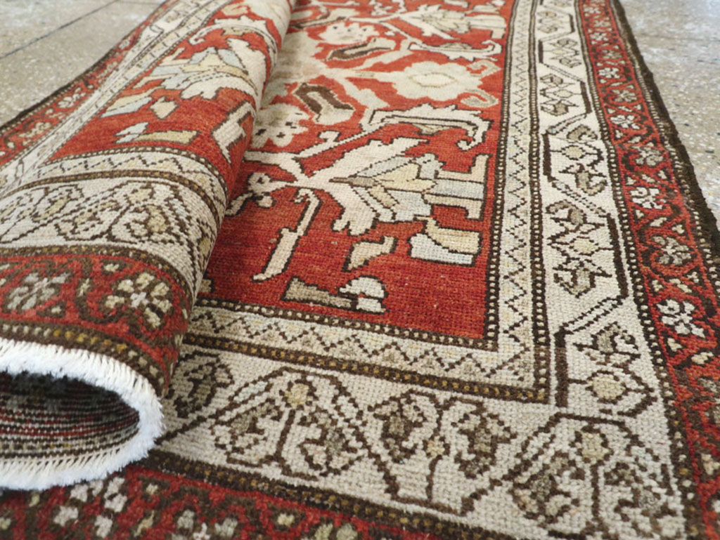 Vintage Persian Malayer Runner, No.23240 - Gss