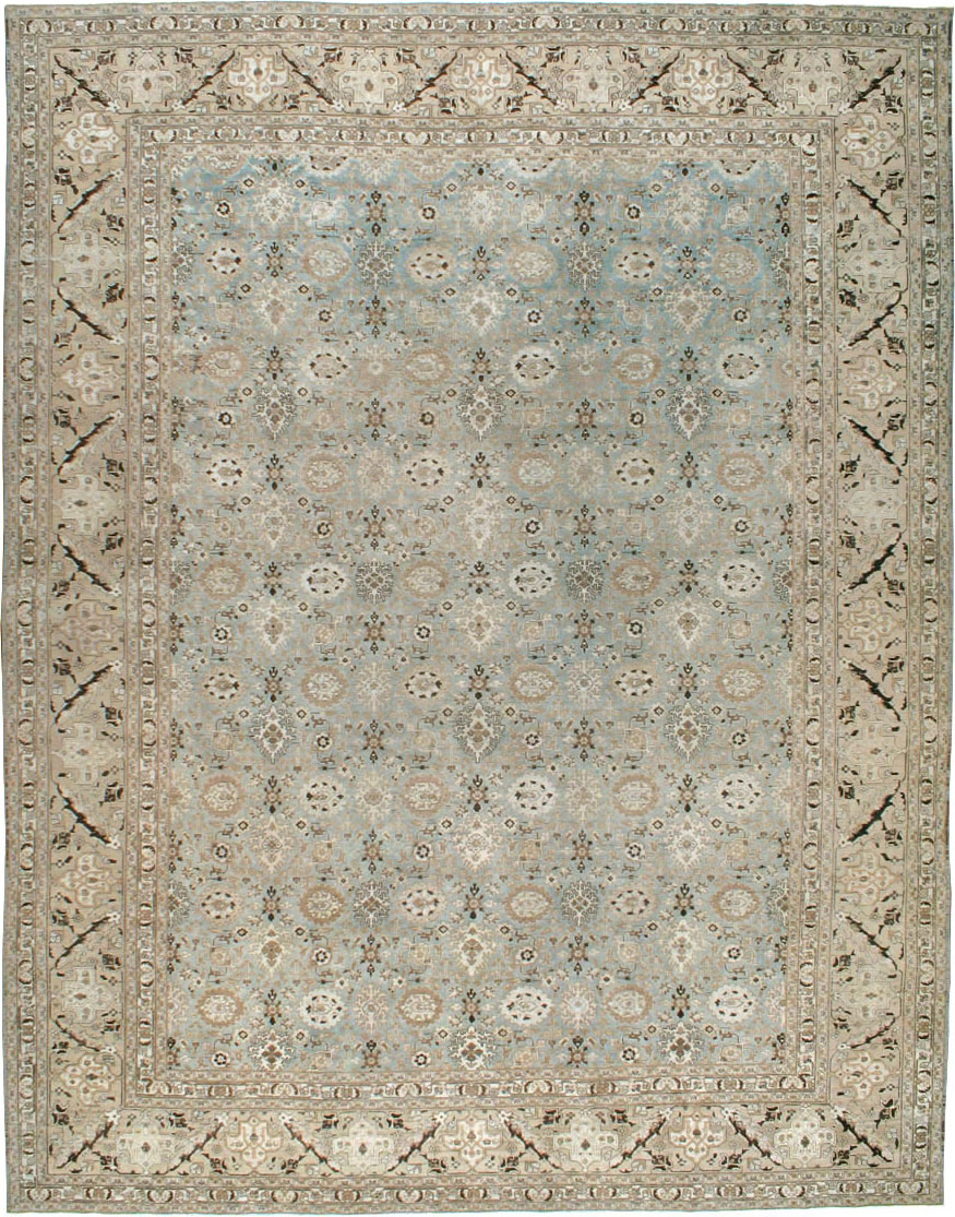 Antique Persian Tabriz Carpet, No.23242 - Gss