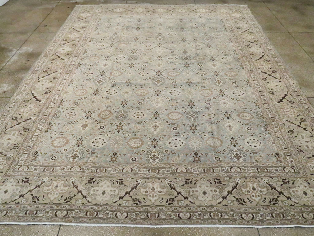 Antique Persian Tabriz Carpet, No.23242 - Gss