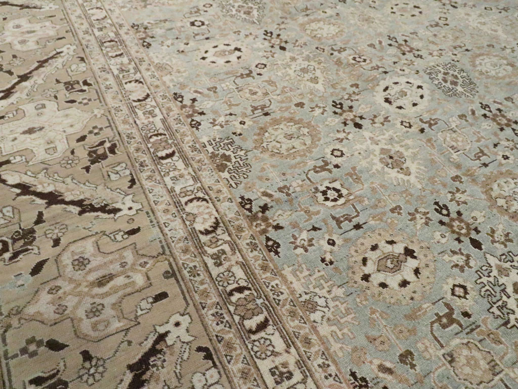 Antique Persian Tabriz Carpet, No.23242 - Gss