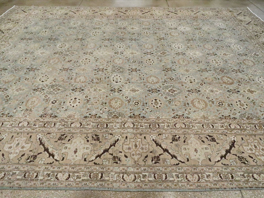 Antique Persian Tabriz Carpet, No.23242 - Gss