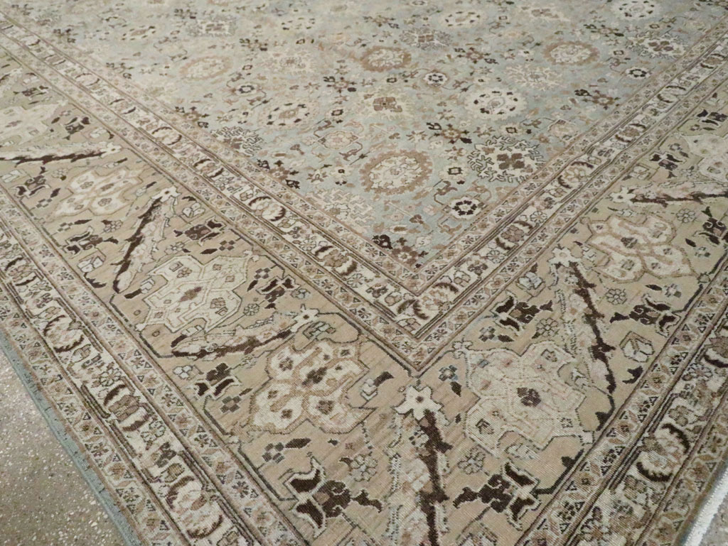 Antique Persian Tabriz Carpet, No.23242 - Gss