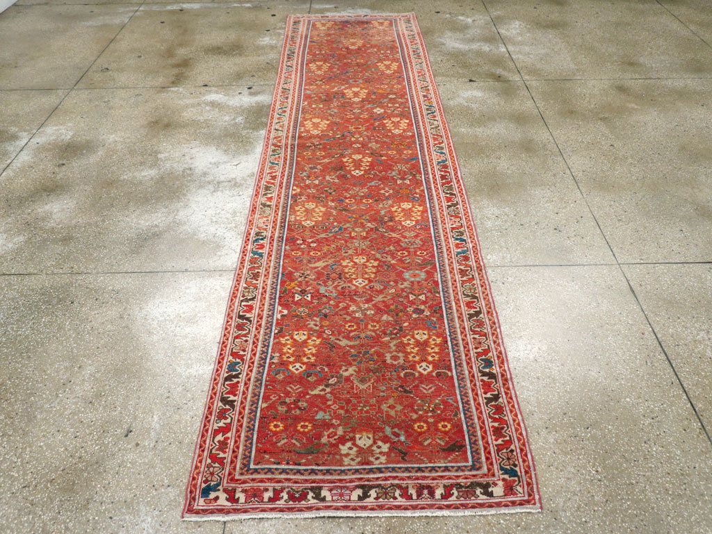 Antique Persian Malayer Runner, No.23252 - Gss