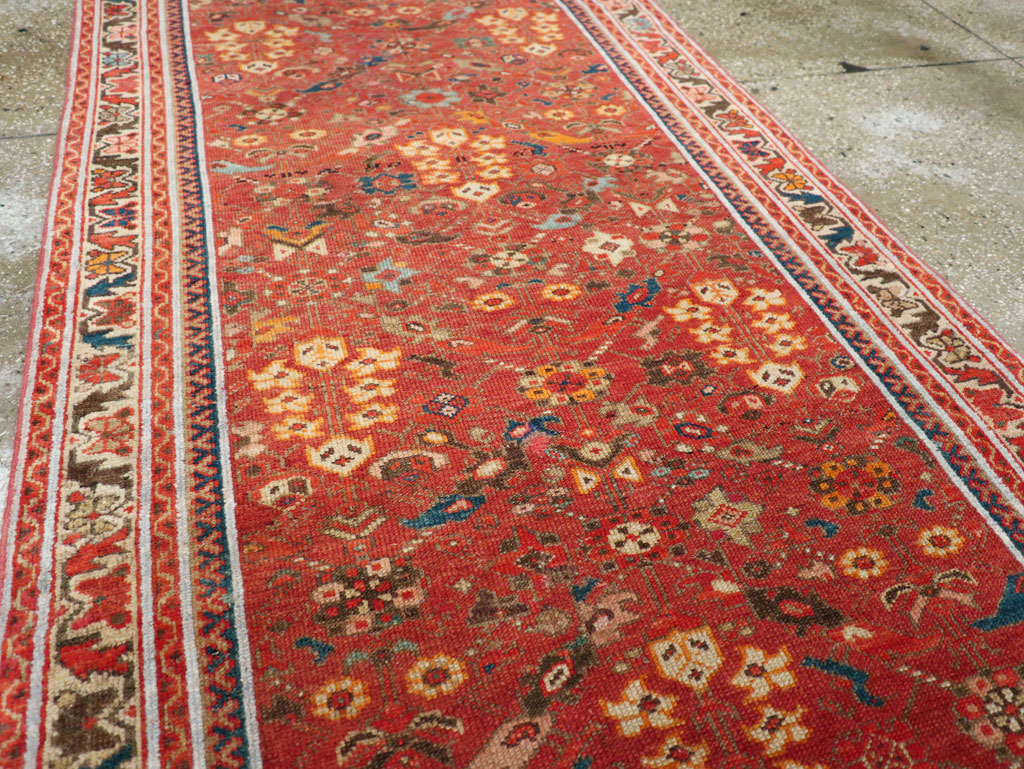 Antique Persian Malayer Runner, No.23252 - Gss