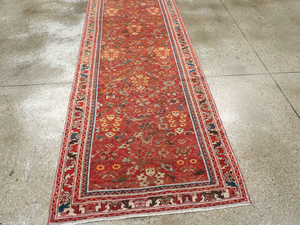 Antique Persian Malayer Runner, No.23252 - Gss