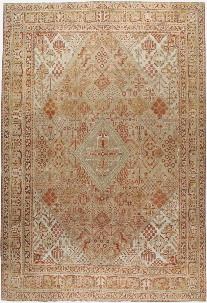 Vintage Persian Joshegan Carpet, No.23253 - Gss