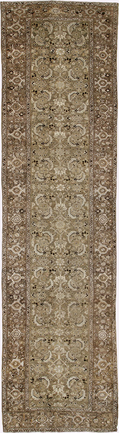 Vintage Persian Malayer Runner, No.23256 - Gss