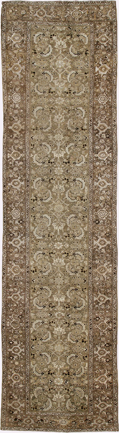 Vintage Persian Malayer Runner, No.23256 - Gss