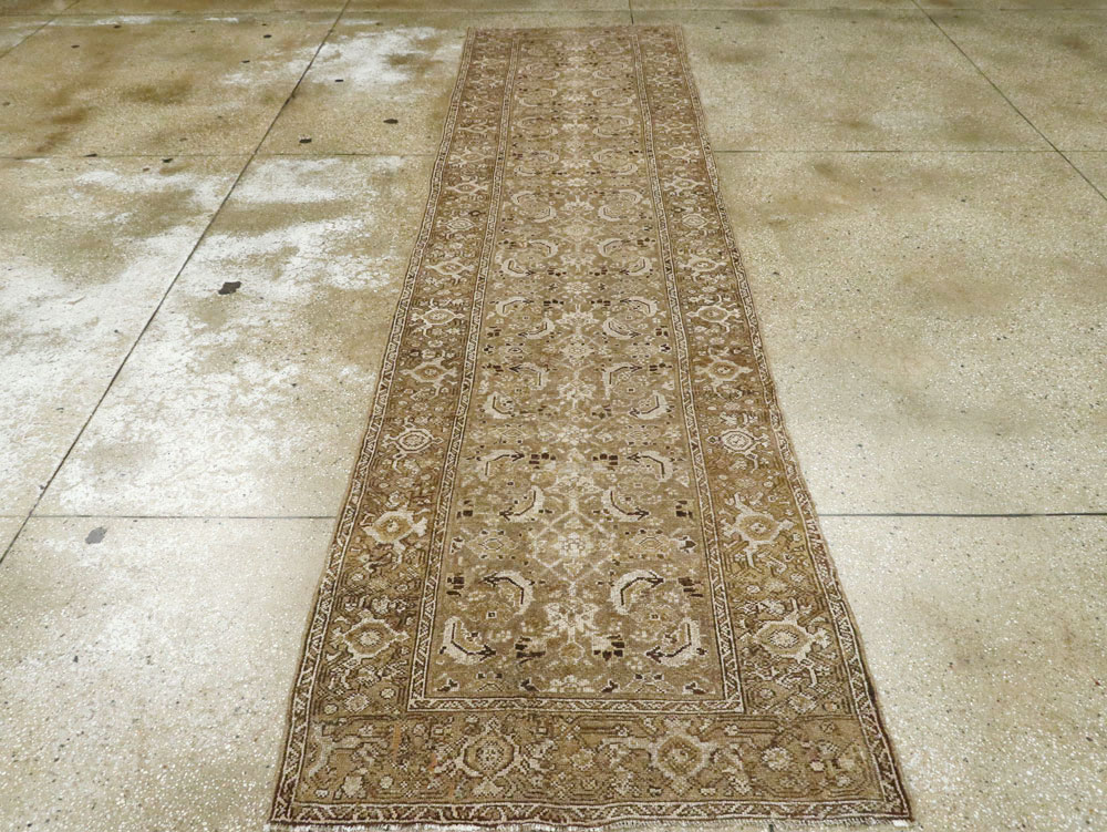 Vintage Persian Malayer Runner, No.23256 - Gss