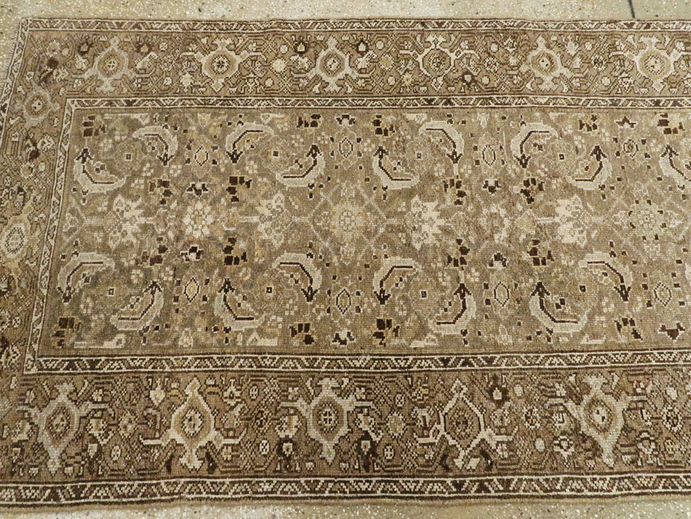 Vintage Persian Malayer Runner, No.23256 - Gss