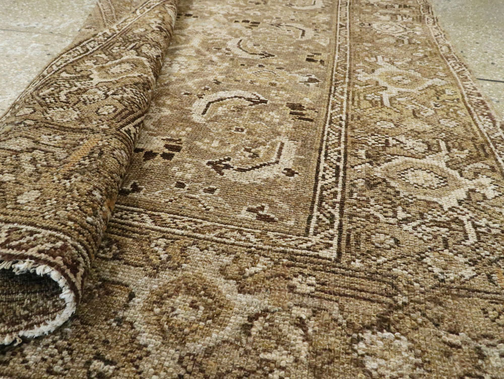 Vintage Persian Malayer Runner, No.23256 - Gss