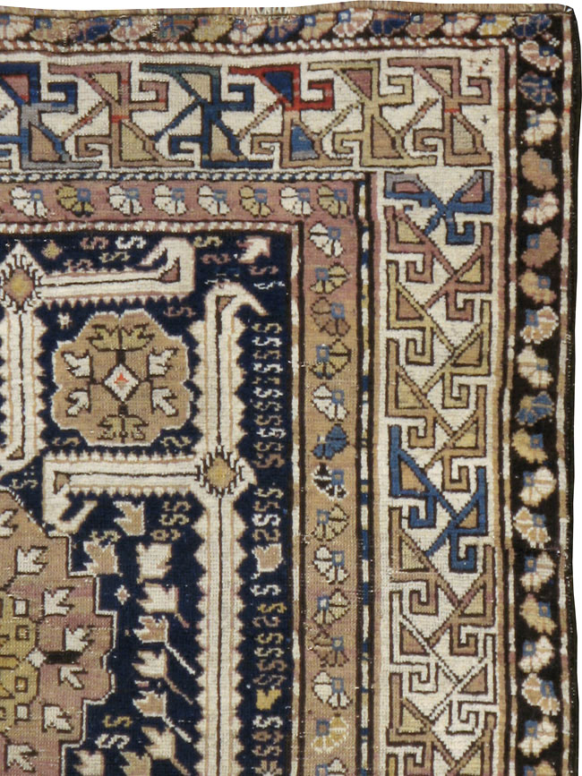 Antique Caucasian Shirvan Rug, No.23258 - Gss