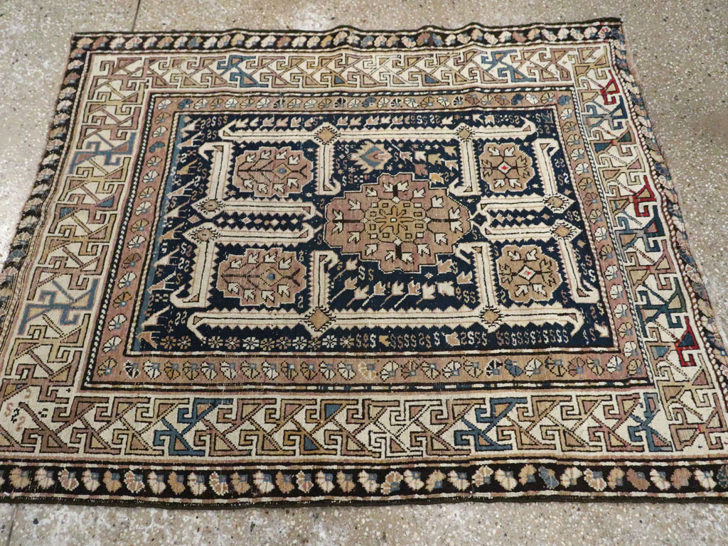 Antique Caucasian Shirvan Rug, No.23258 - Gss