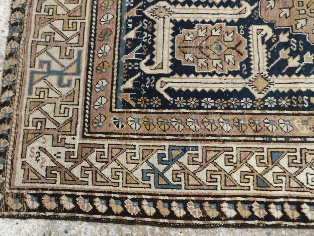 Antique Caucasian Shirvan Rug, No.23258 - Gss