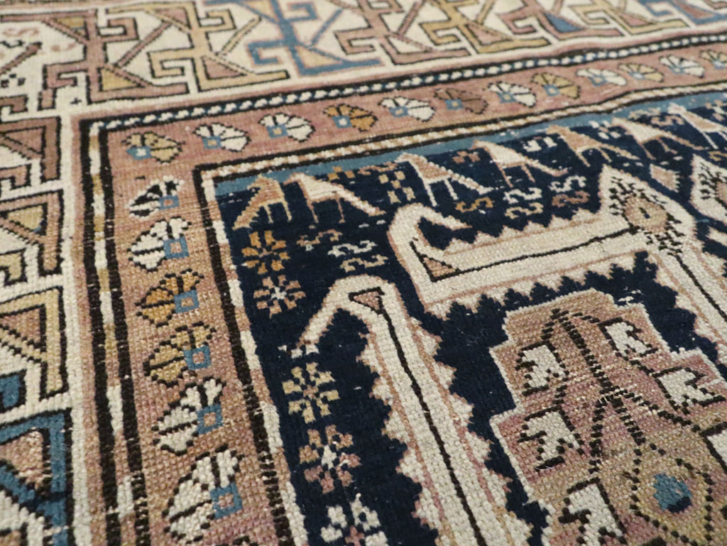 Antique Caucasian Shirvan Rug, No.23258 - Gss