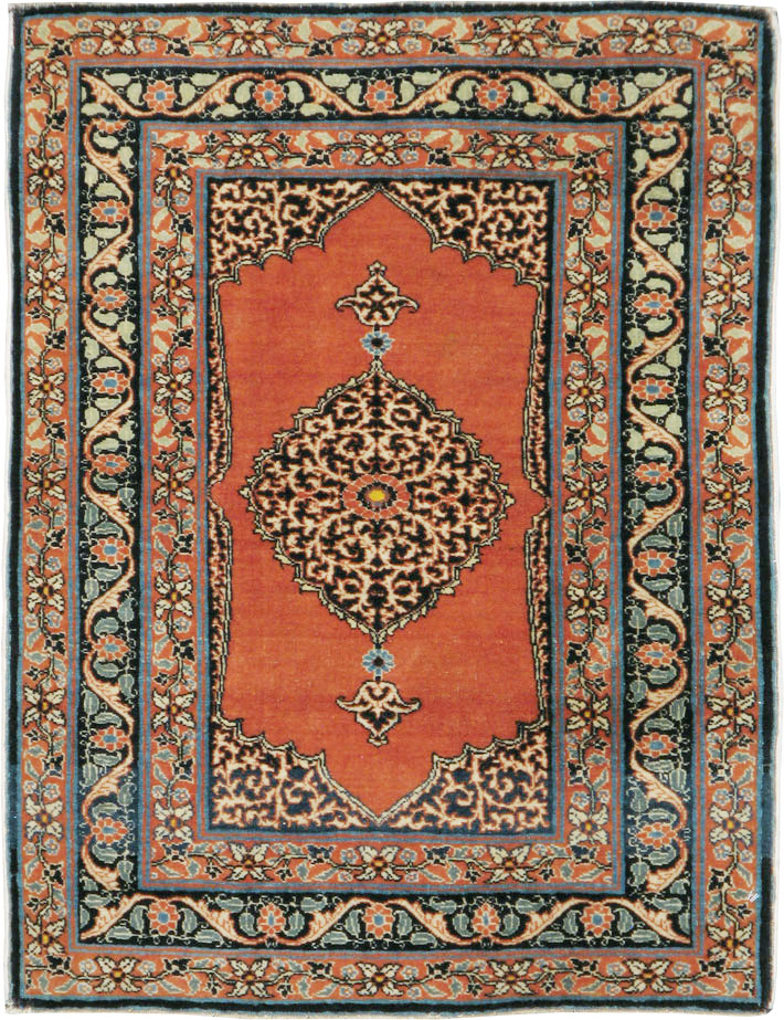 Antique Persian Tabriz Hagi Jalili Rug, No.23261 - Gss