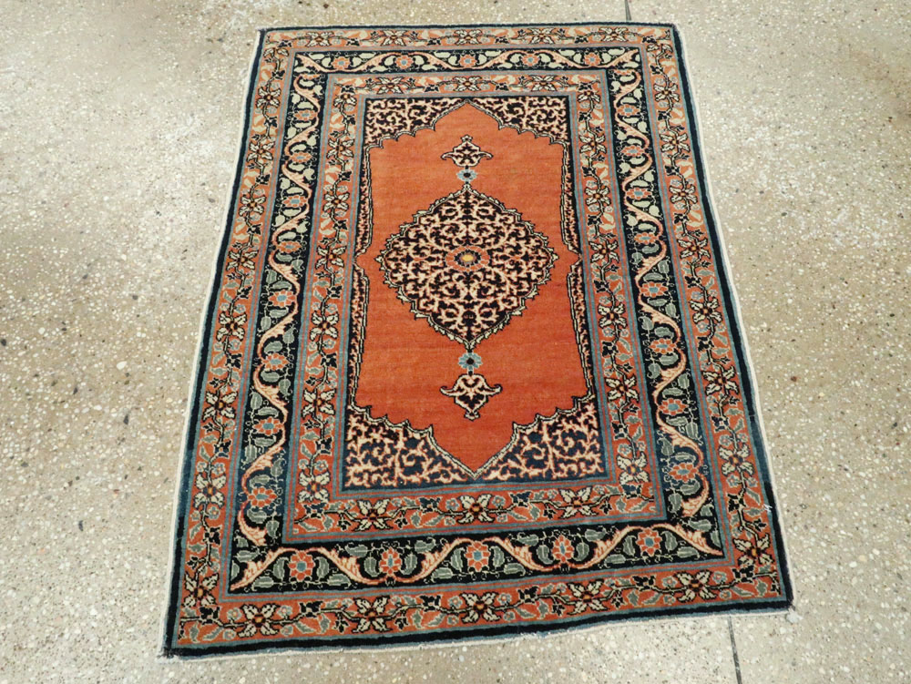 Antique Persian Tabriz Hagi Jalili Rug, No.23261 - Gss