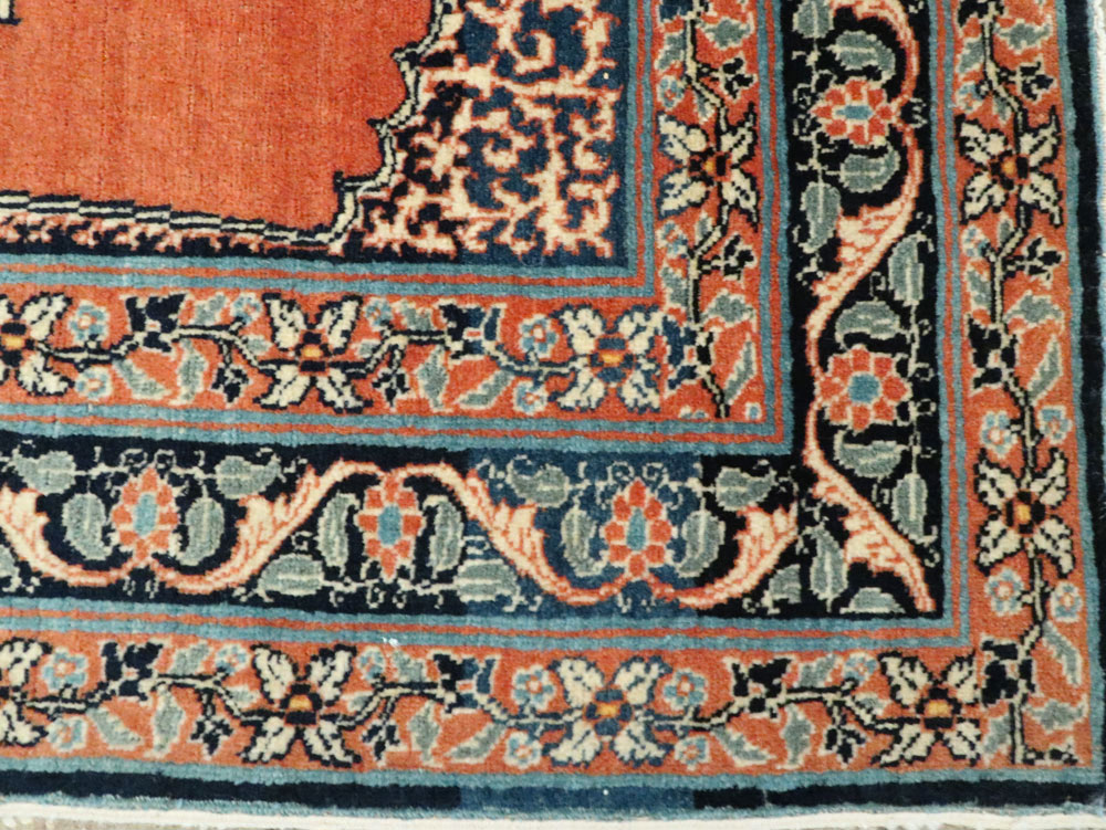 Antique Persian Tabriz Hagi Jalili Rug, No.23261 - Gss