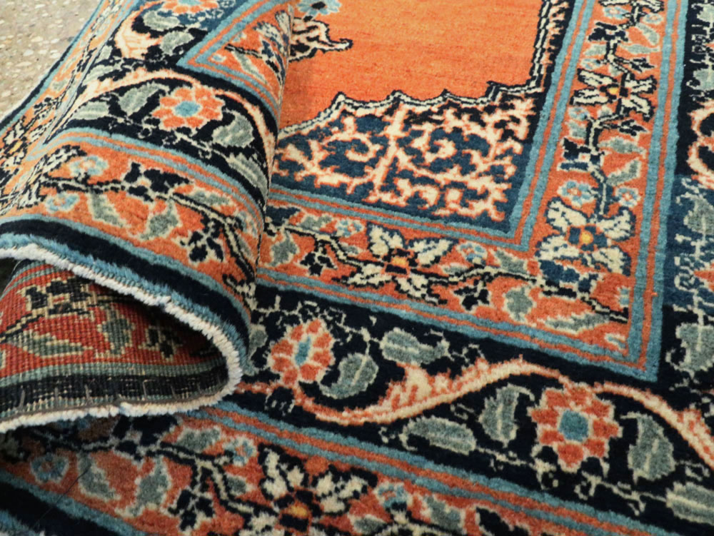 Antique Persian Tabriz Hagi Jalili Rug, No.23261 - Gss