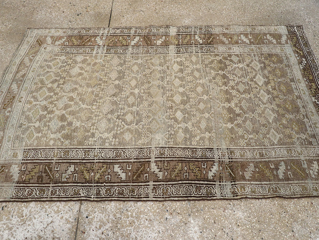 Antique Persian Kurdish Rug, No.23262 - Gss