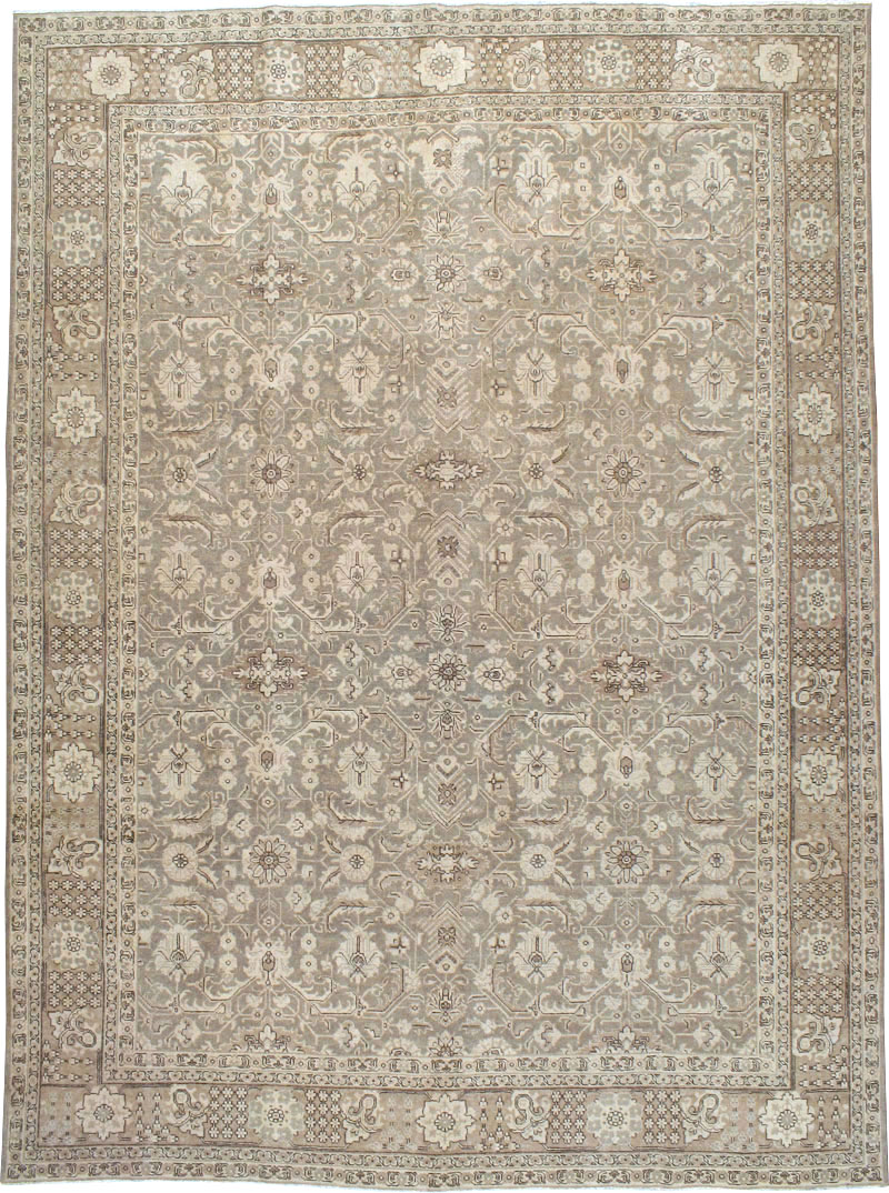 Antique Persian Tabriz Carpet, No.23268 - Gss