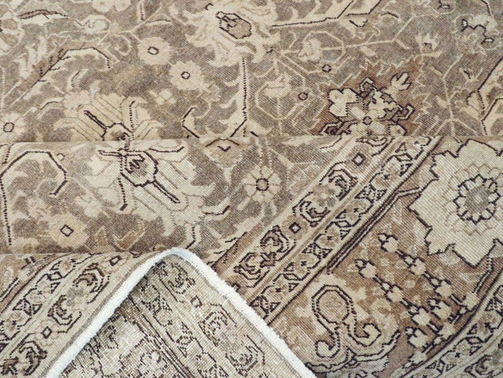 Antique Persian Tabriz Carpet, No.23268 - Gss