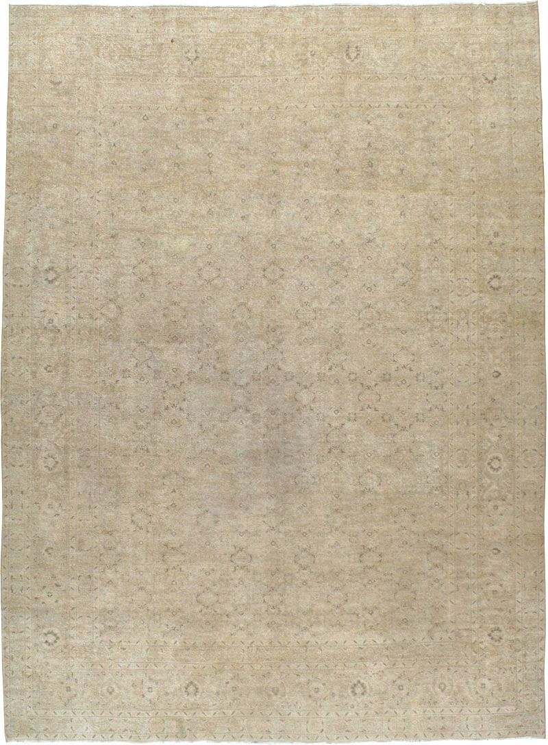 Antique Persian Tabriz Carpet, No.23282 - Gss